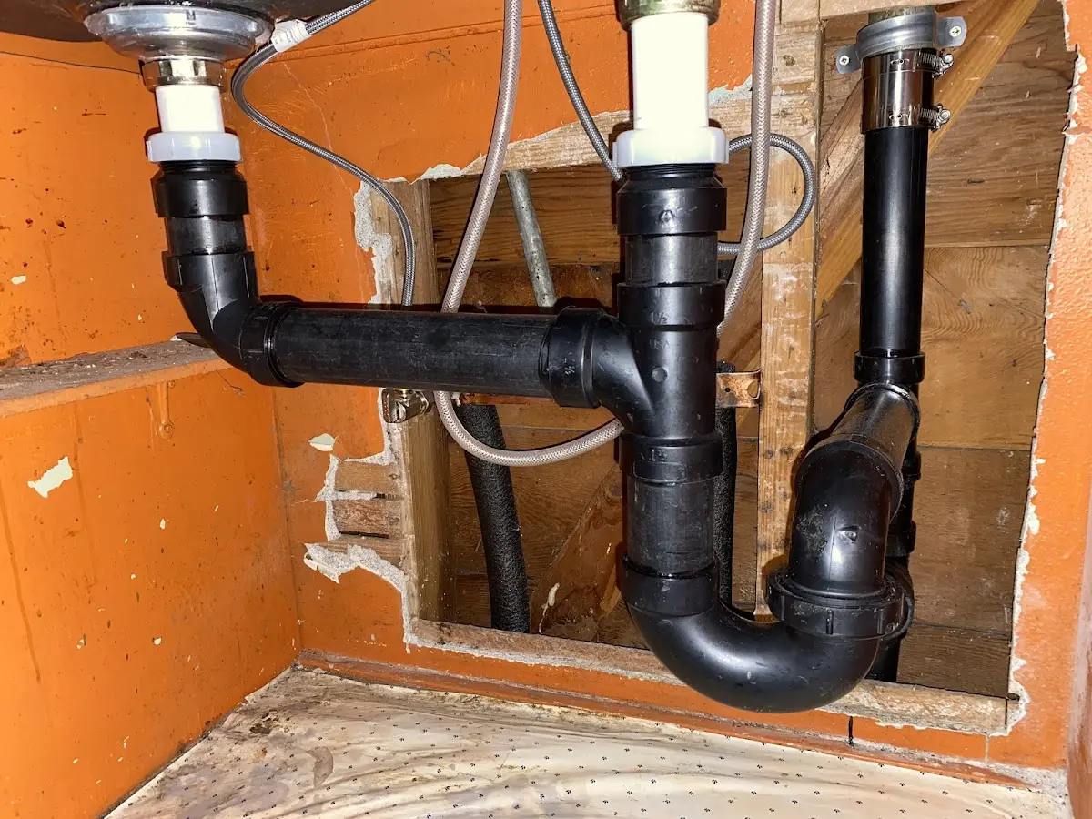 Professional Garbage Disposal Repair equipment and tools on the job in Ashtabula